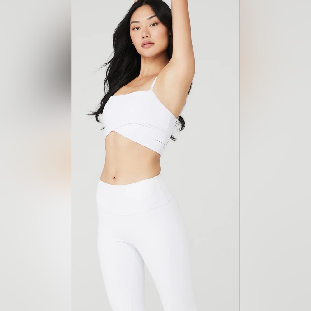 Alo Airbrush Enso Bra White